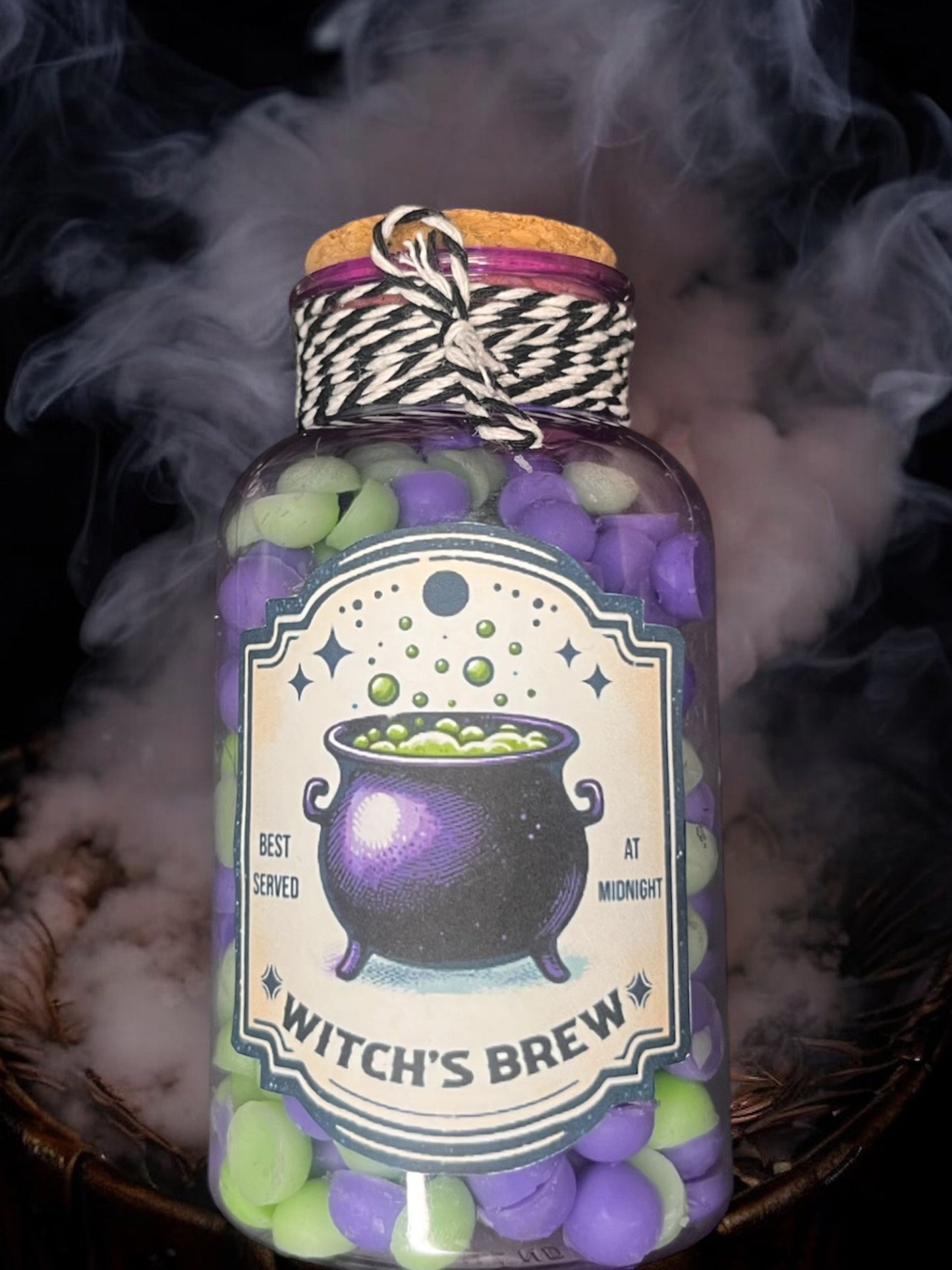 Witch’s Brew Apothecary Jar Wax Melt Pebbles