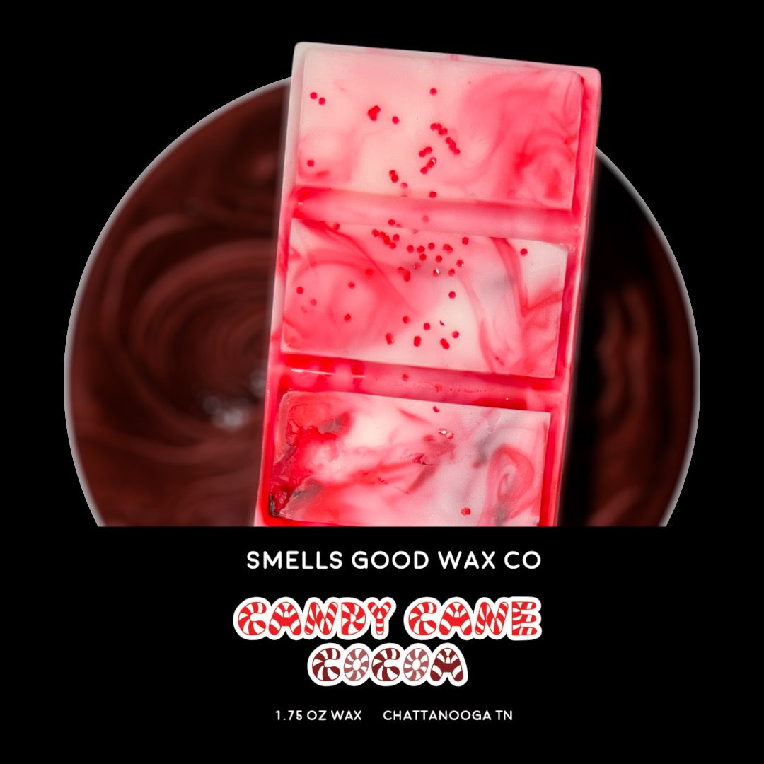 Candy Cane Cocoa Snap Bar Wax Melt