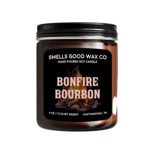 Bonfire Bourbon 3.6 Oz Soy Candle