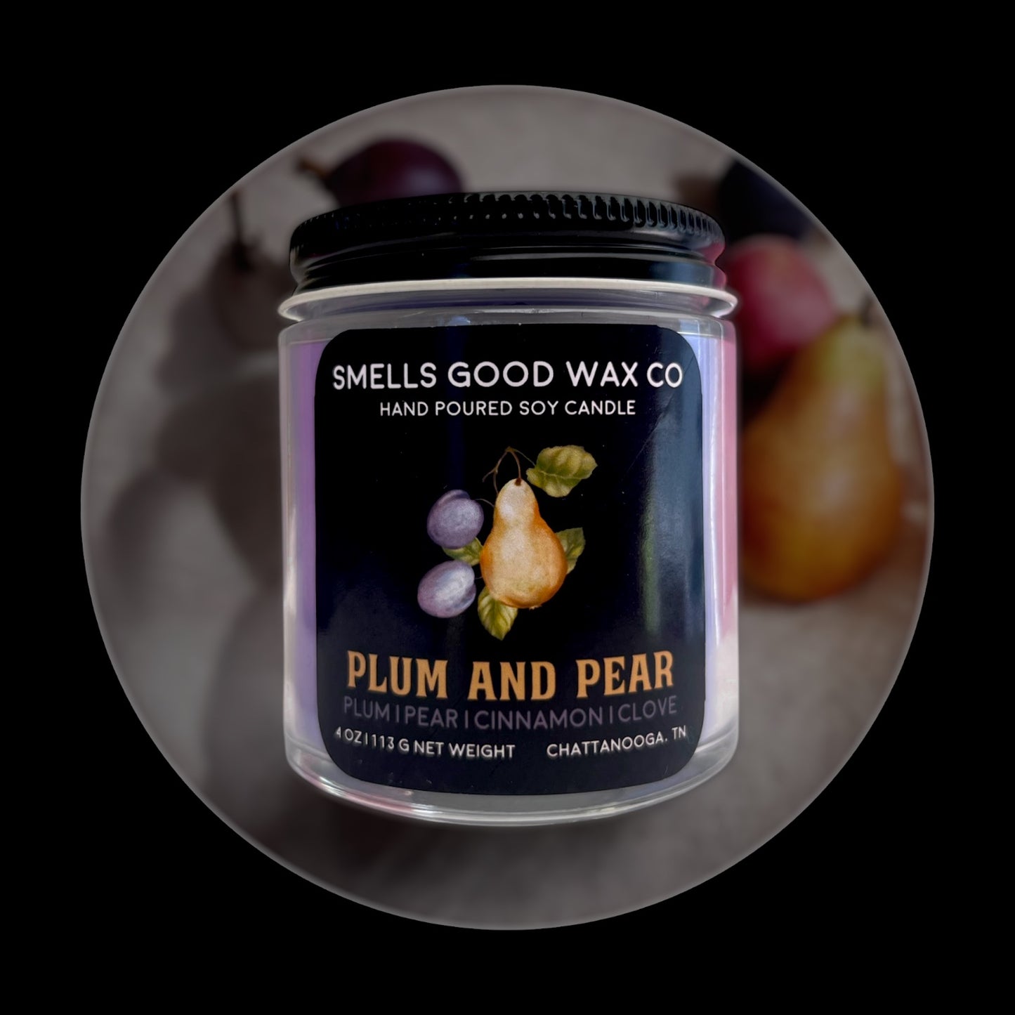 Plum and Pear 4 OZ Candle