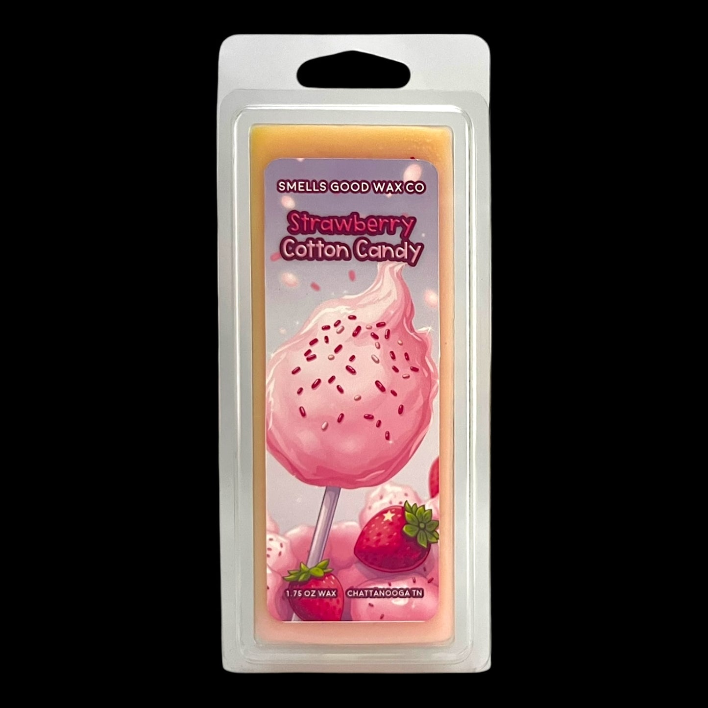 Strawberry Cotton Candy Snap Bar Wax Melt