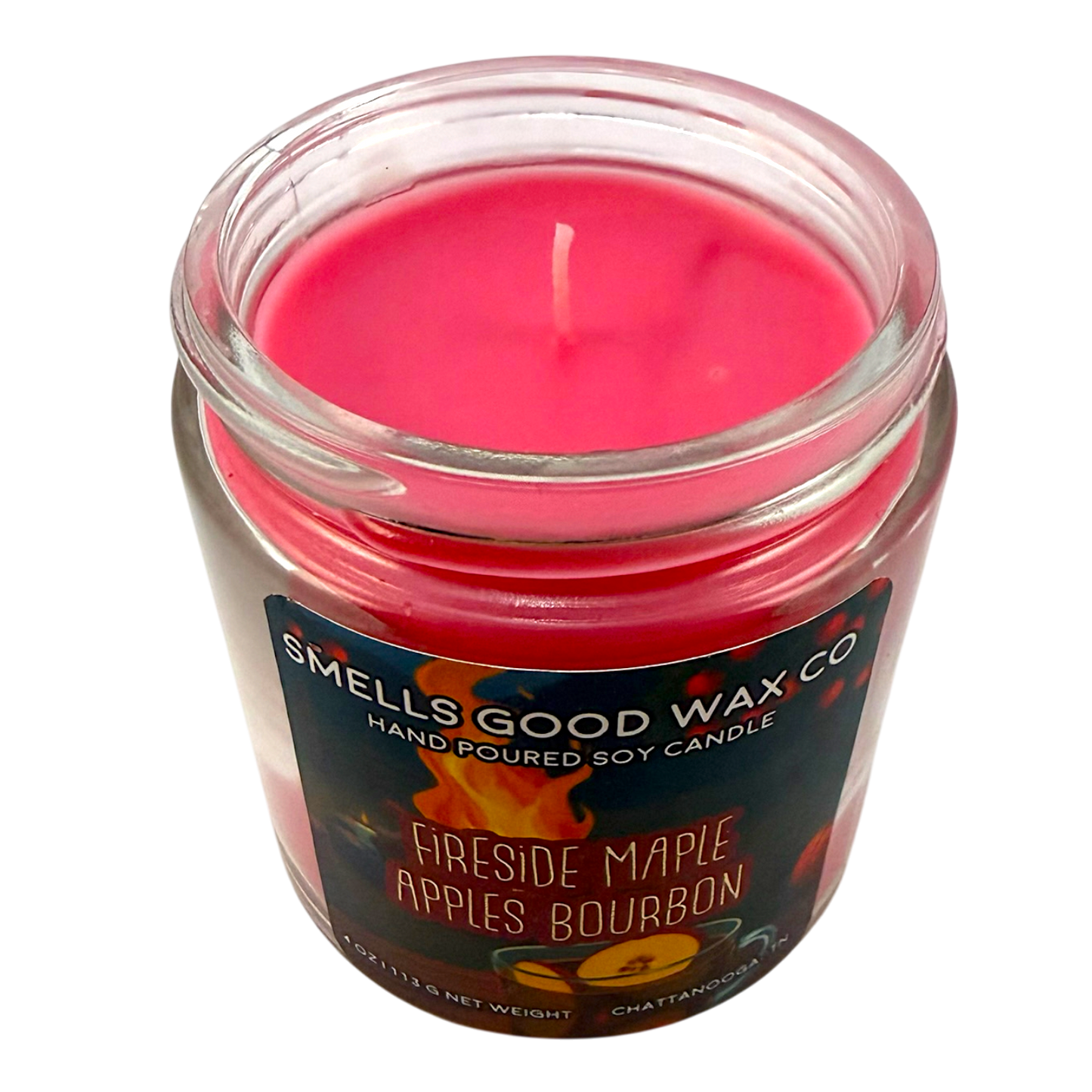 Fireside Maple Apples Bourbon 4 OZ Candle