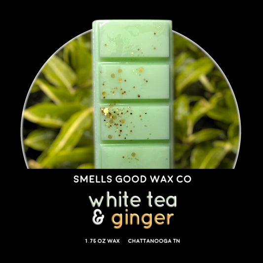 White Tea and Ginger Snap Bar Wax Melt