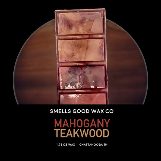 Mahogany Teakwood Snap Bar Wax Melt