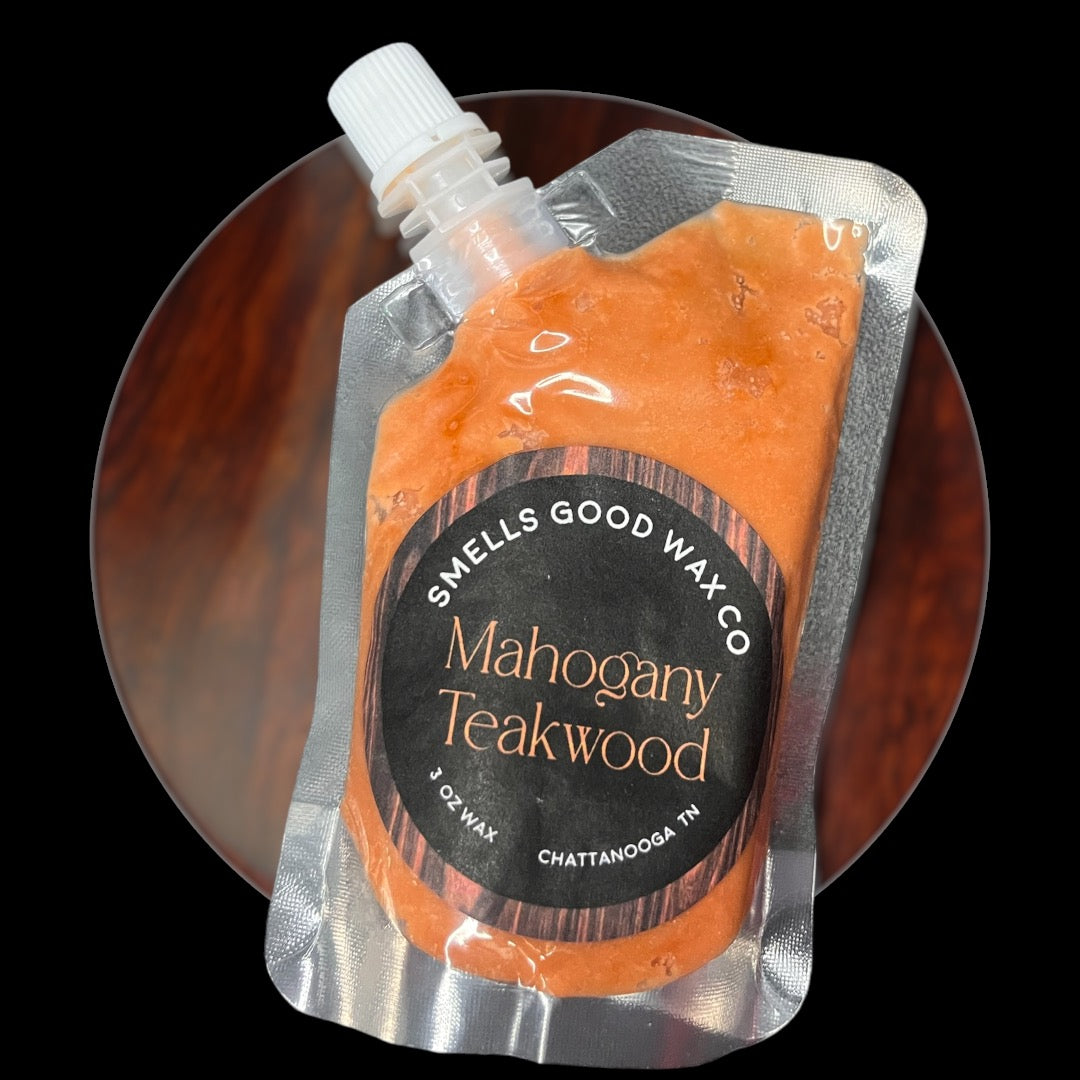 Mahogany Teakwood 3 OZ Squeezable Wax Melt