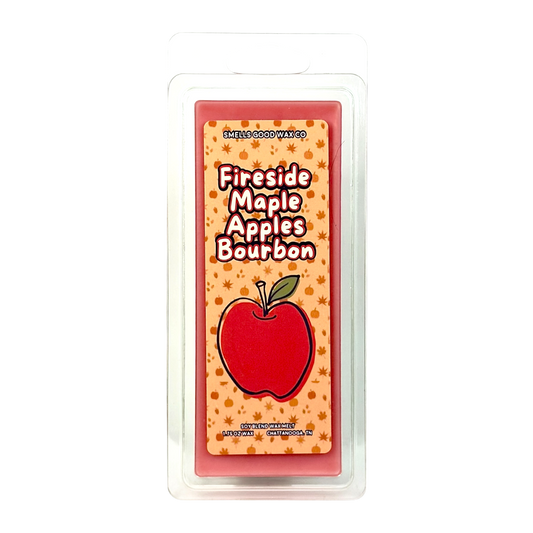 Fireside Maple Apples Bourbon Snap Bar Wax Melt