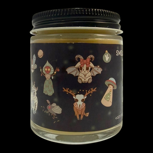 Cryptid Christmas 4 oz candle
