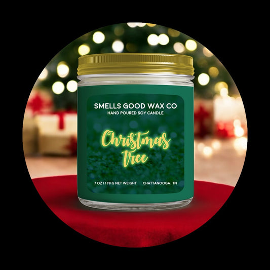 Christmas Tree Candle