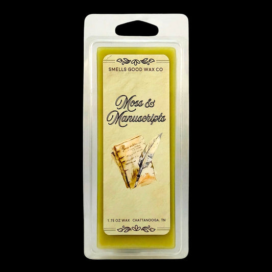 Moss and Manuscripts Snap Bar Wax Melt