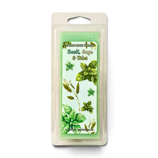 Basil, Sage, and Mint Snap Bar Wax Melt