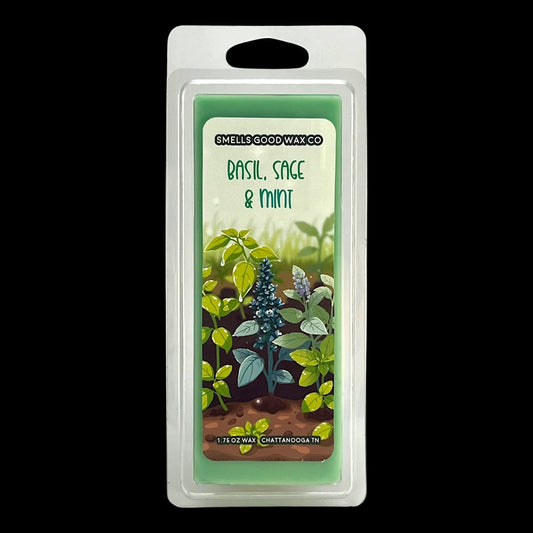 Basil, Sage, and Mint Snap Bar Wax Melt