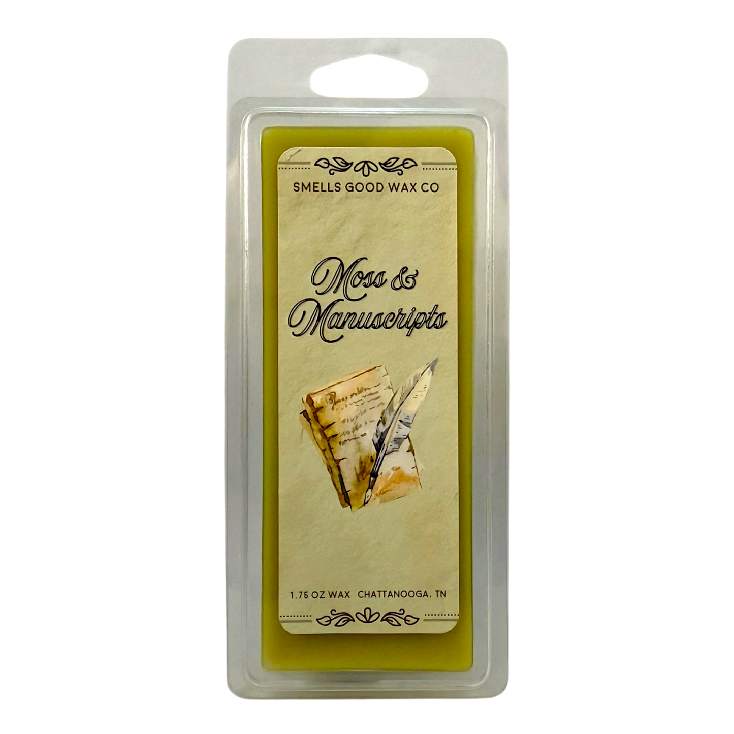 Moss and Manuscripts Snap Bar Wax Melt