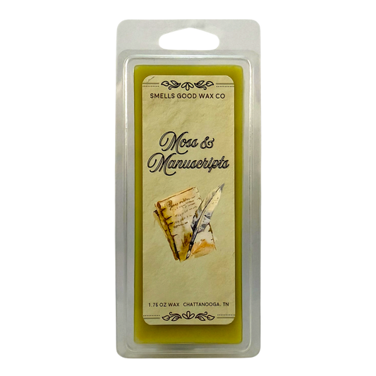 Moss and Manuscripts Snap Bar Wax Melt