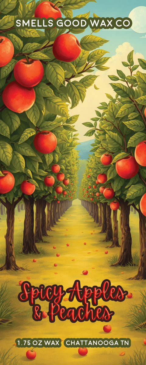 Spicy Apples and Peaches Snap Bar Wax Melt