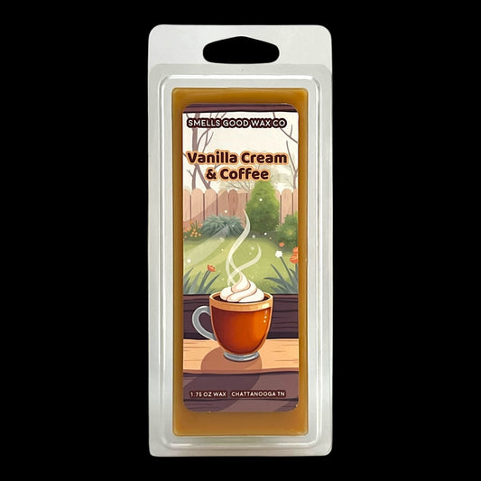 Vanilla Cream and Coffee Wax Melt Snap Bar